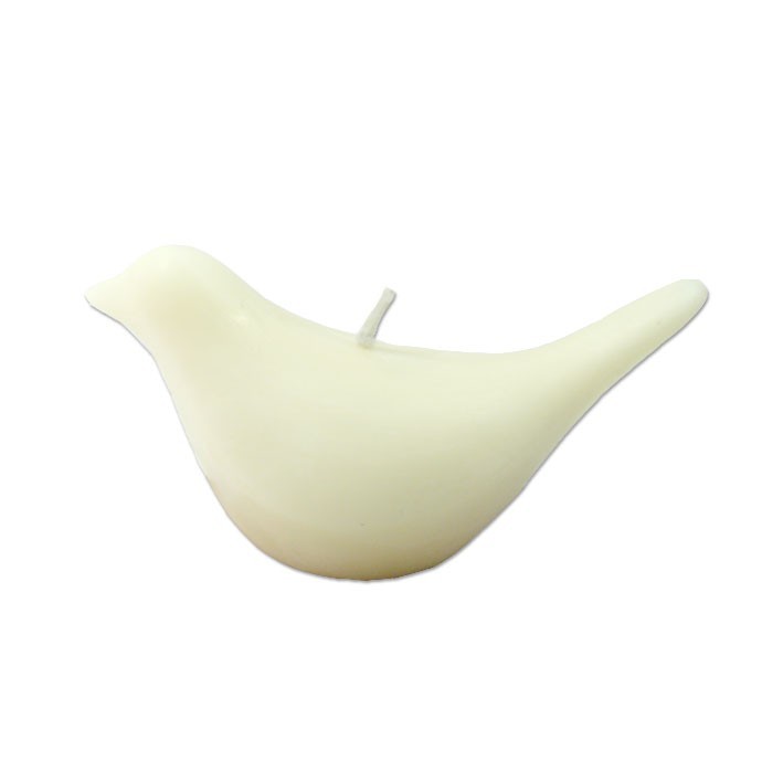 Vela Paloma de cera alba