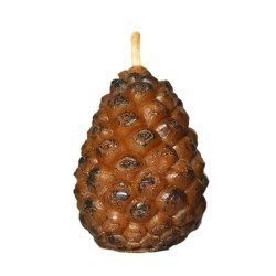 Vela Piña navidad de cera de abeja