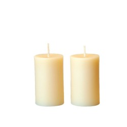 Vela de Cera Alba 7 x 4 cm.