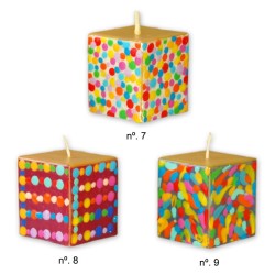 Vela Cubo cuadrado