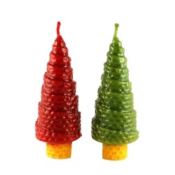 Vela Abeto navidad grande