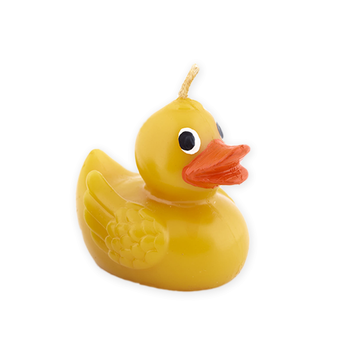 Vela patito amarillo cera de abeja