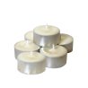 6 velas de té de cera de soja natural no transgénica con cápsula de aluminio