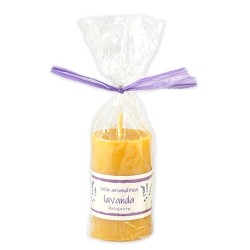 Vela perfumada lavanda natural 7x4 cm.