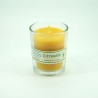 Vela perfumada citronela natural en vaso