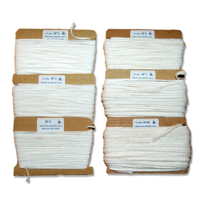 Mecha de algodón nº. 9
